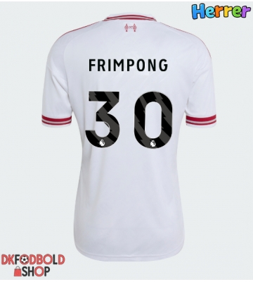 Liverpool Jeremie Frimpong #30 Udebanetrøje 2026-27 Kort ærmer Liverpool Jeremie Frimpong #30 Udebanetrøje 2026-27 Kort ærmer